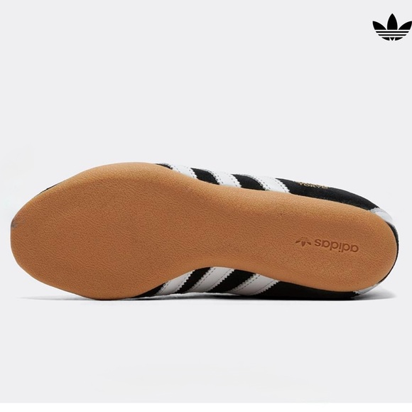 Adidas Original TOKYO Sneakers - Black & White SUEDE - Picture 5 of 8